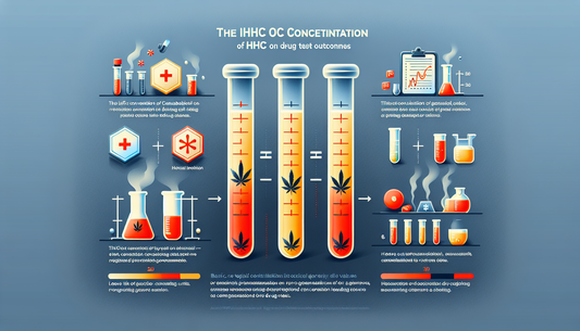 "Infografic despre concentrația IHHC de HHC de la E-Euphoria Vape Romania. Produse cannabinoide alternative: HHC, HHC-O, HHC-P, THC-P, CBND, CB9."