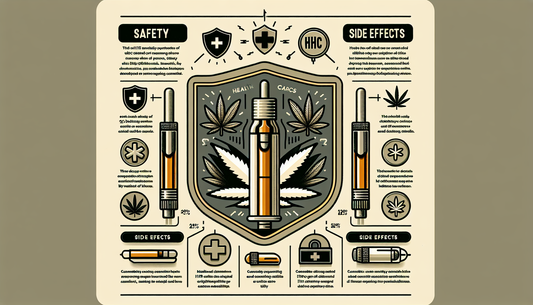 "Infografic E-Euphoria Vape Romania despre produse alternative de cannabinoizi, inclusiv HHC, HHC-O, THC-P, CBND, și efectele acestora."