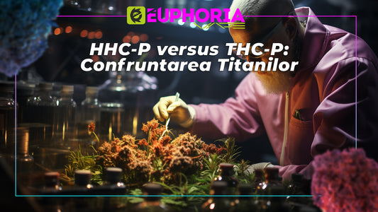 Analiză de laborator a canabinoizilor HHC-P și THC-P de la Euforia
