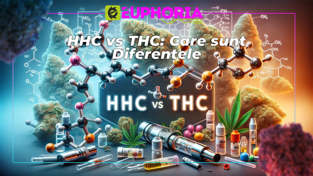 Comparație între HHC și THC pentru o alegere informată în lumea vapingului