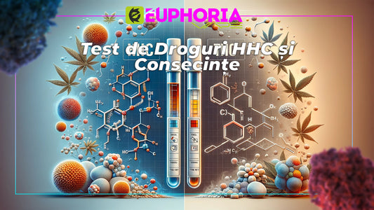 Imagine detaliată a moleculelor HHC și teste de laborator de la Euforia