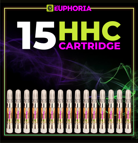 15 HHC Cartușe 90% SET